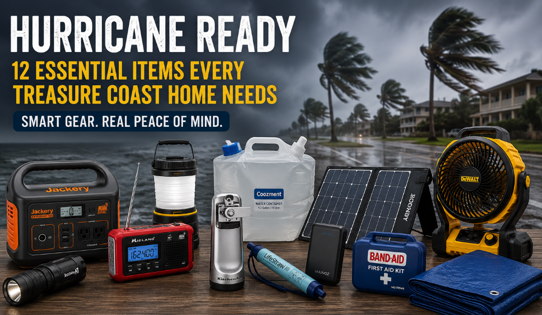 Hurricane Season Ready: 12 Treasure Coast Essentials to Stock Up On
