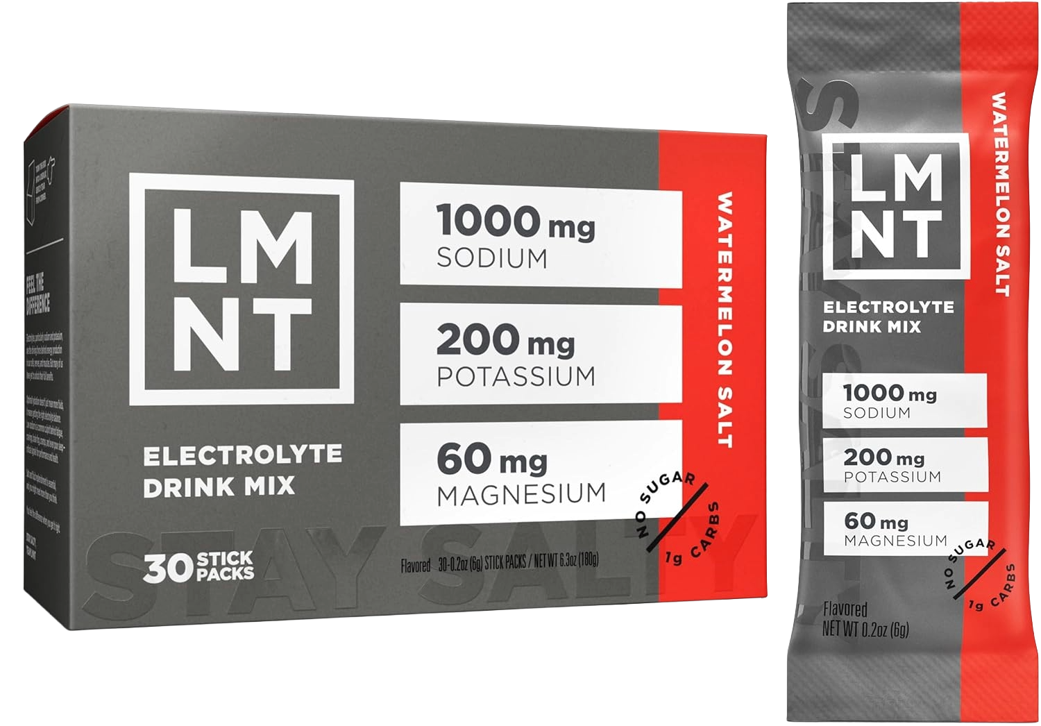 lmnt zero sugar electrolyte drink mix